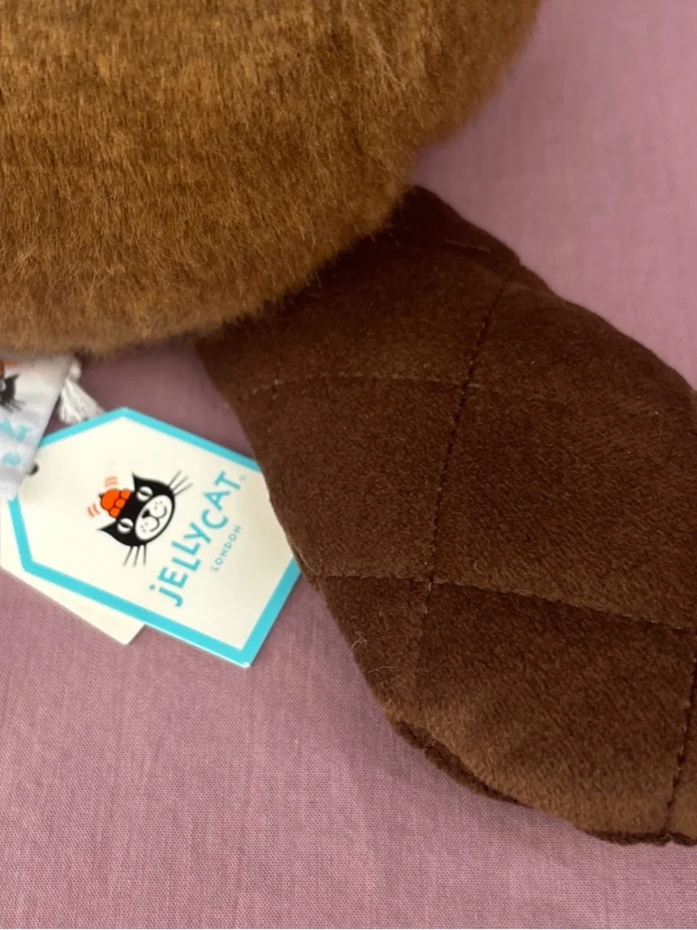 Exclusive Jellycat BRIGGS BEAVER Canada NWT brown softy HTF